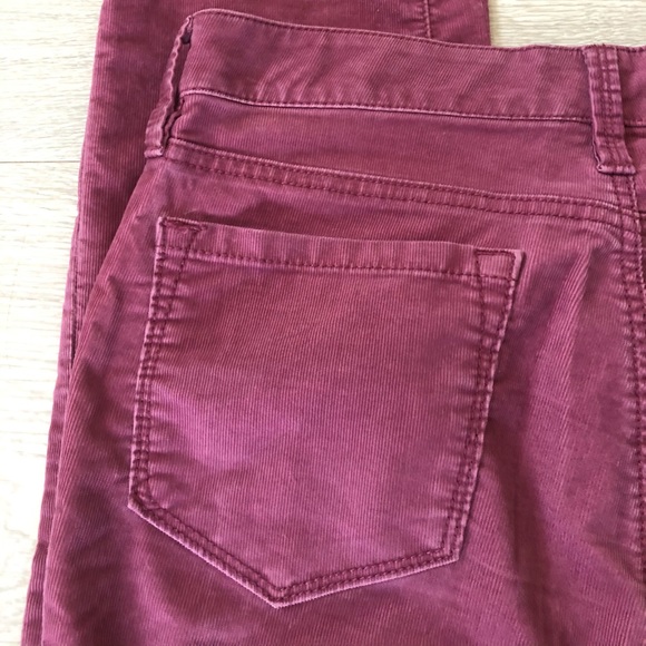 Ann Taylor LOFT Modern Straight Cords Pink Pants - Picture 7 of 16